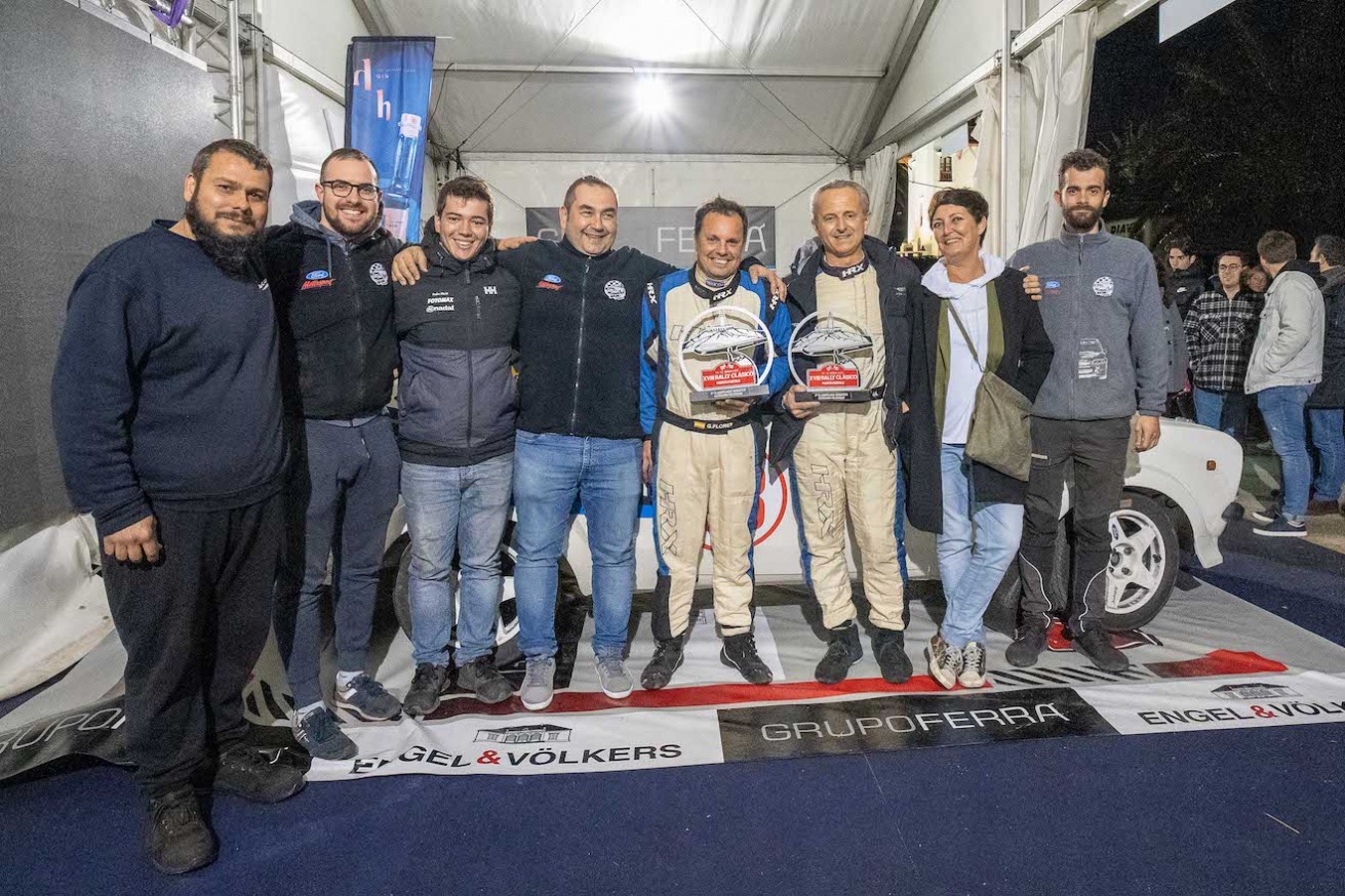Nadal competició has taken 2nd place in the XVIIIth Puerto Portals Classic Rally