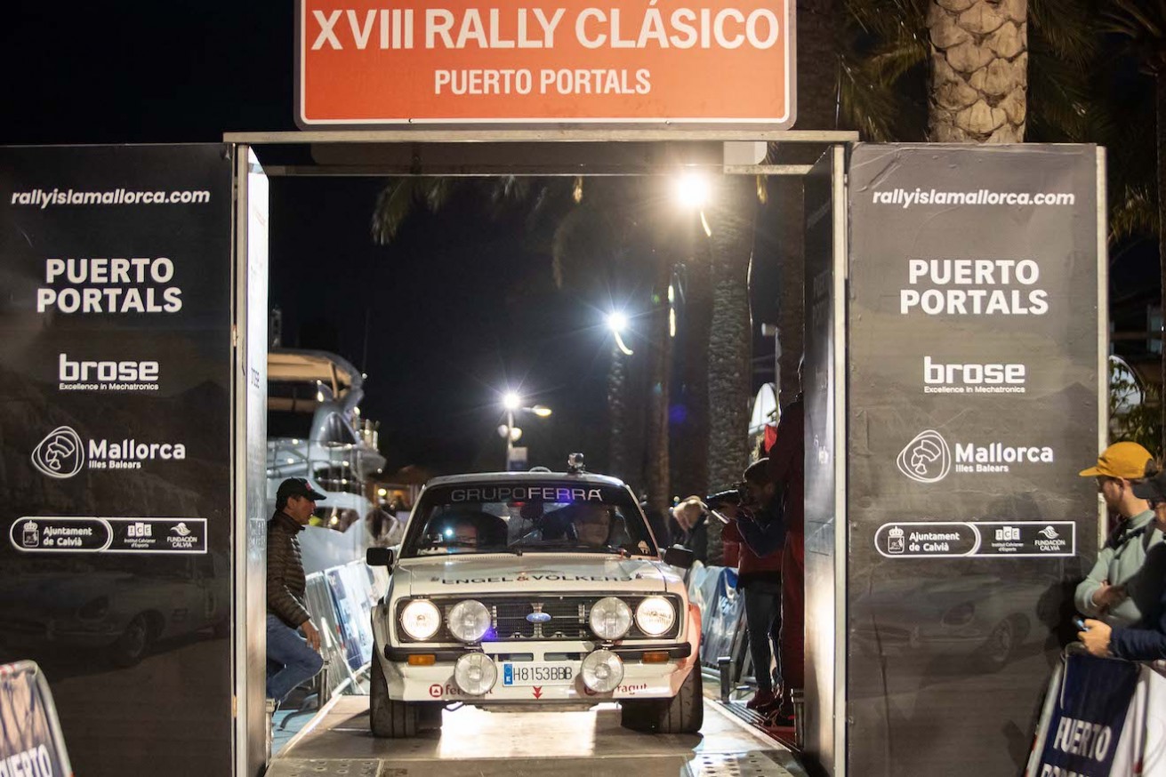 Nadal competició consigue el 2º puesto en el XVIII Rally Clásico Puerto Portals
