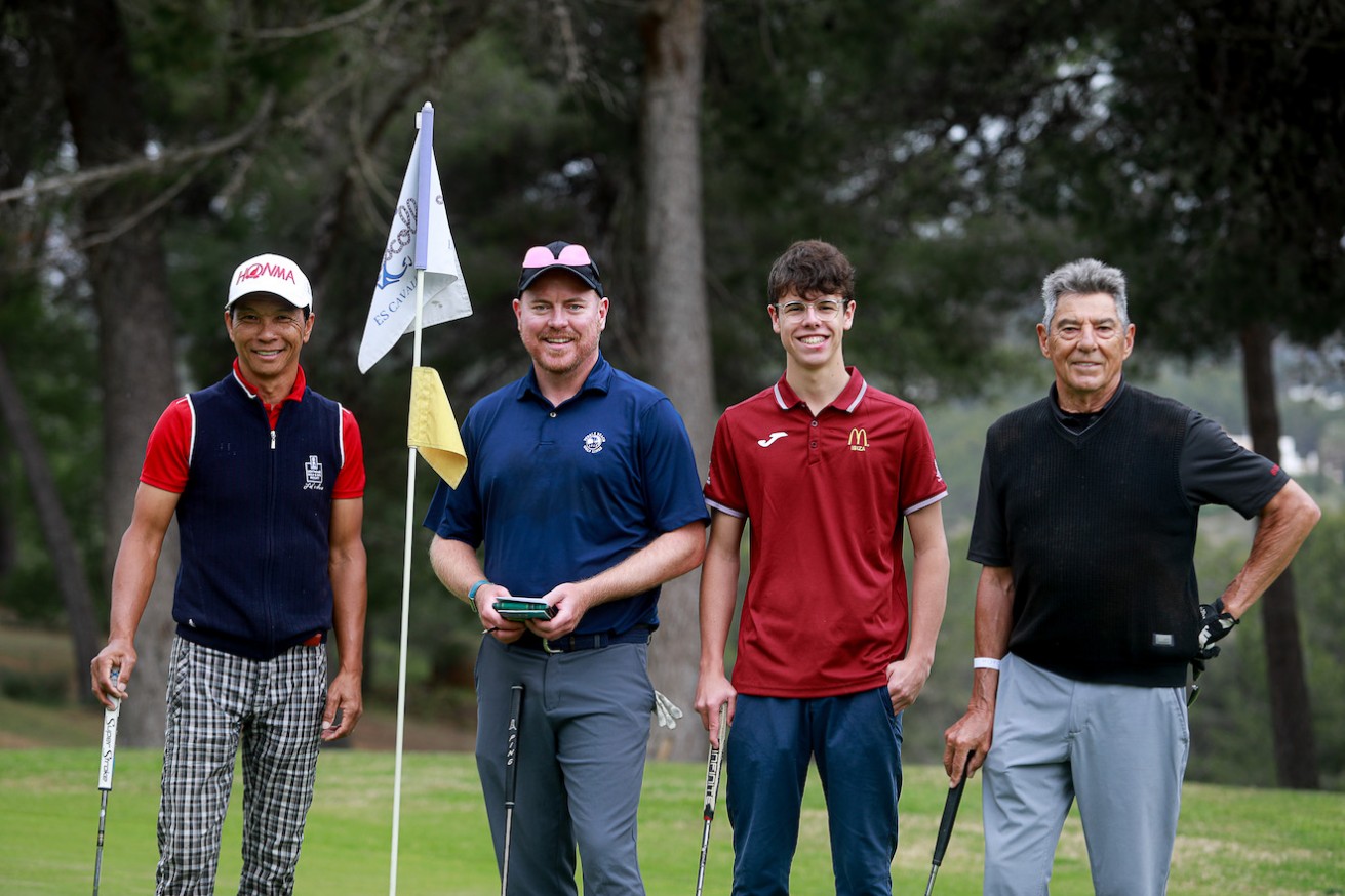 Swings, beginners’ workshop and a chance to enjoy nature at the 2nd “Diario de Ibiza” Golf Tournament, Grupo Ferrá trophy