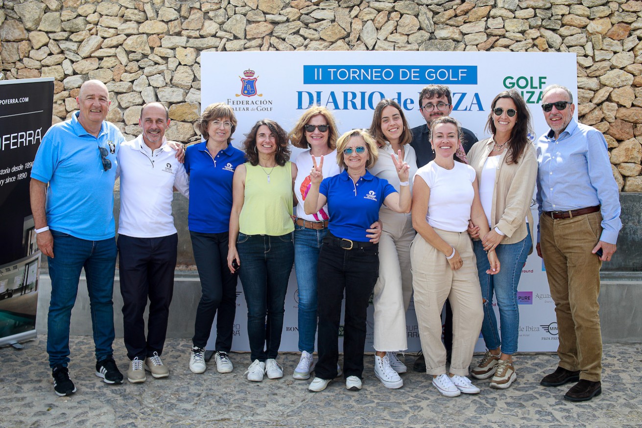 Swings, clinic y naturaleza en el II Torneo de Golf Diario de Ibiza, Trofeo Grupo Ferrá