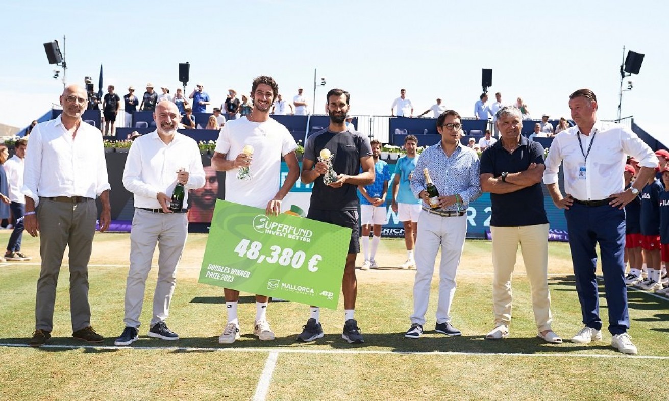 Eubanks wins his 1st ATP title at the Mallorca Championships
